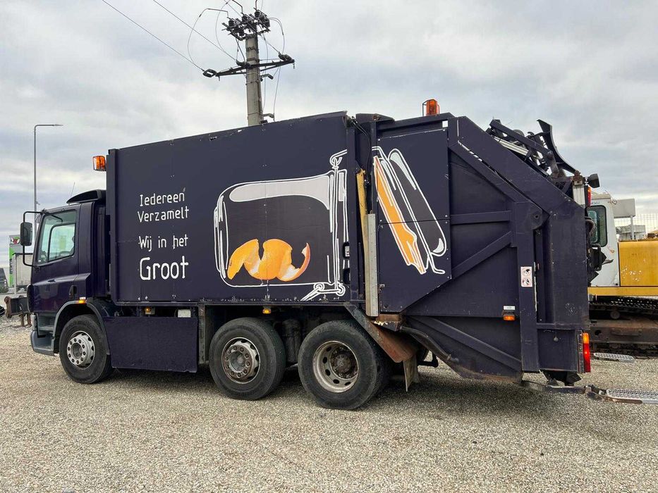 Masina de gunoi DAF  - capacitate 17 m3  [+ Video] - Gata de lucru