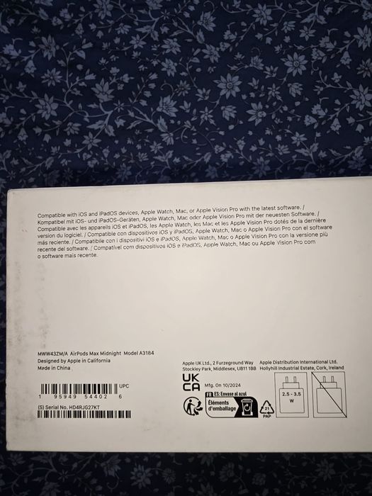 Casti APPLE AirPods Max, Bluetooth, Over-Ear, Microfon, USB-C, Noise C