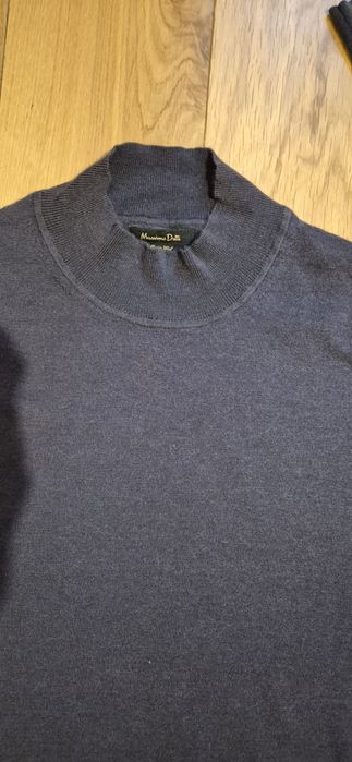 Pulover Massimo dutti bărbați, lână 100 %, M/L