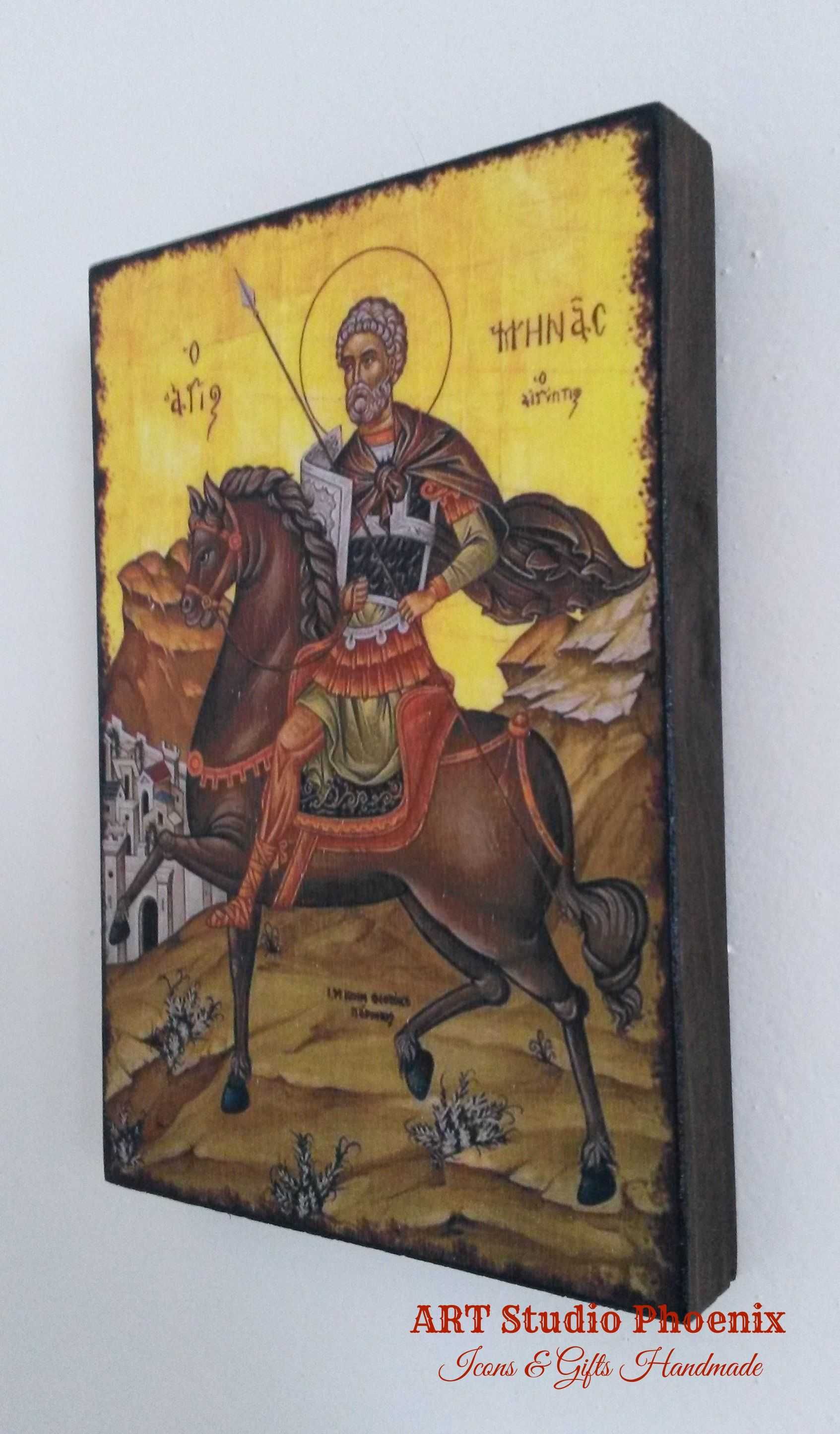Икона на Свети Мина icona Sveti Mina