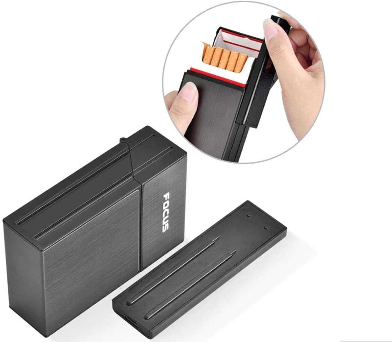 Кутия за цигари със запалка и USB