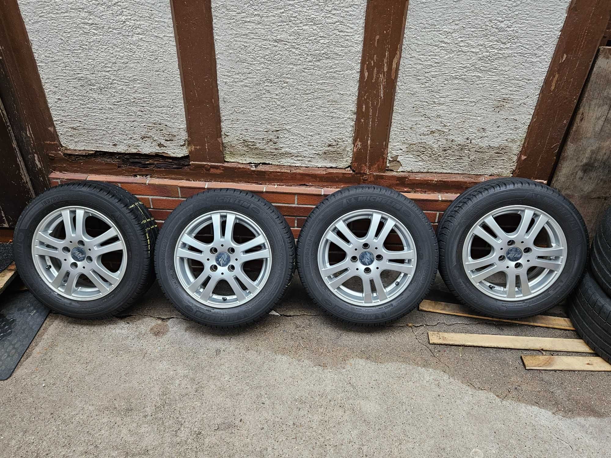 Лети джанти 14" 4х98 гуми 185/60/14