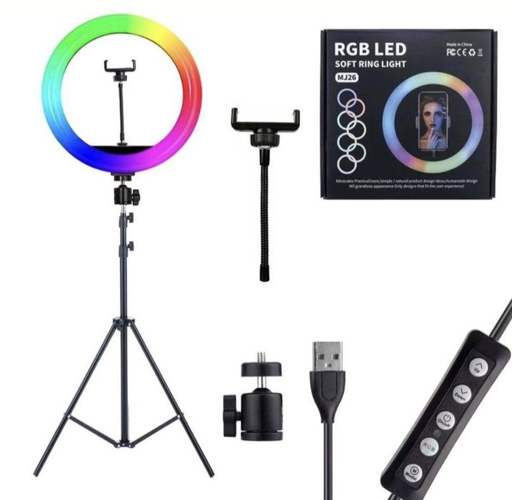 Продам Кальцева лампа цветной  штатив 26см