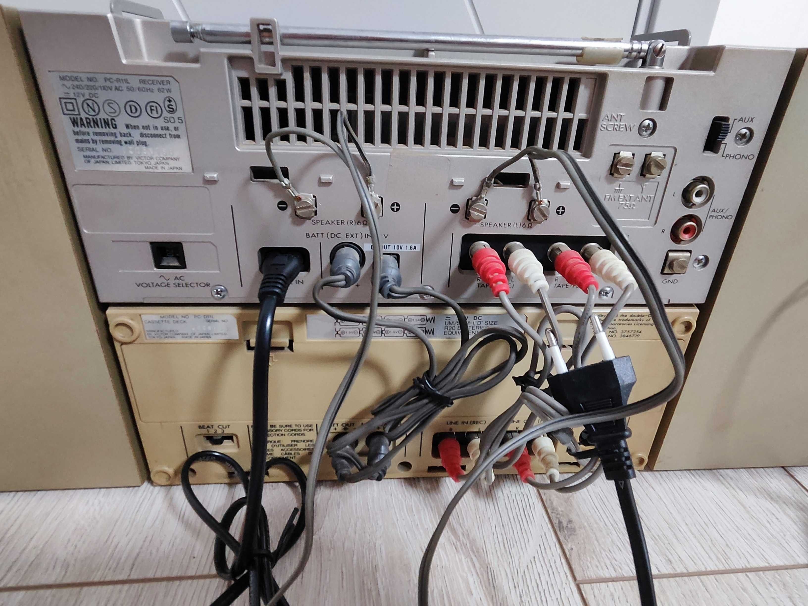 Casetofon deck JVC PC-R11JW boombox nefuctional