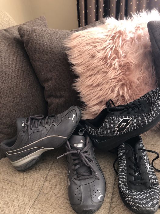 Маратонки Puma  и Lotto