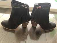 Botine cu toc Superdry