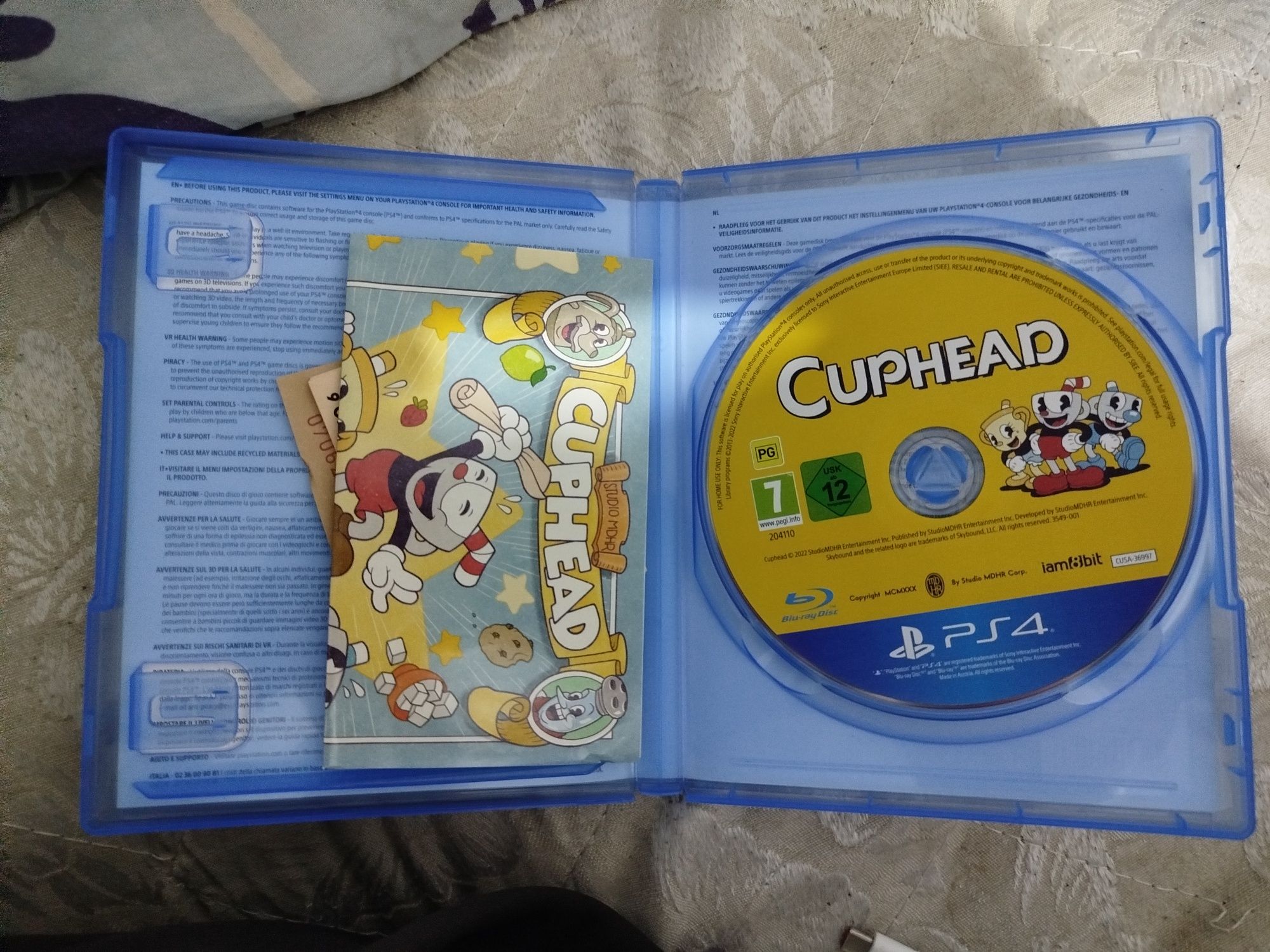 Cuphead +DLC на PS4