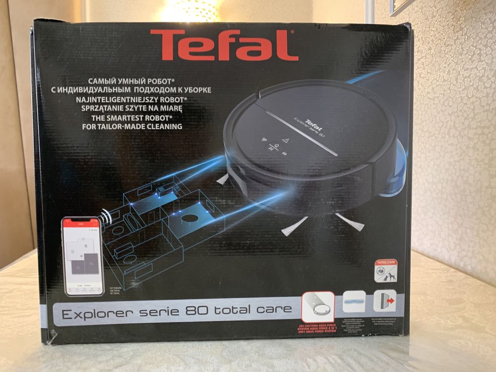 СРОЧНО ПРОДАЮ! Робот-пылесос Tefal Explorer Serie 80