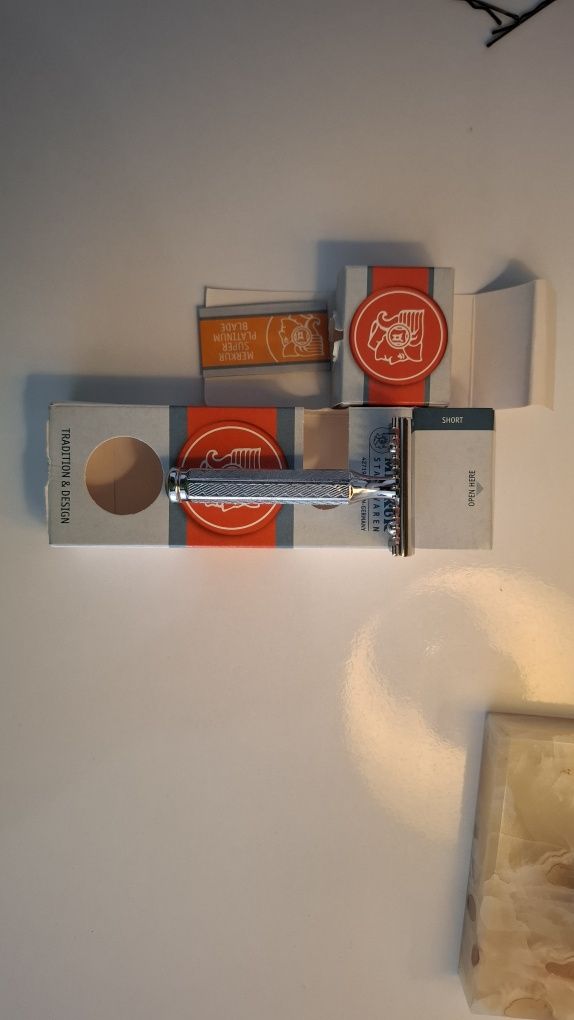 Merkur 41C класическа самобръсначка нова