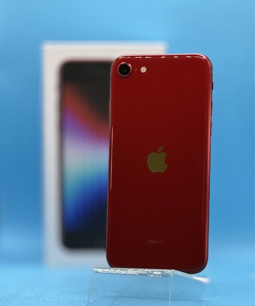 ГАРАНЦИОНЕН!!! Apple iPhone SE 3, 64GB, 4GB RAM, 5G, Red