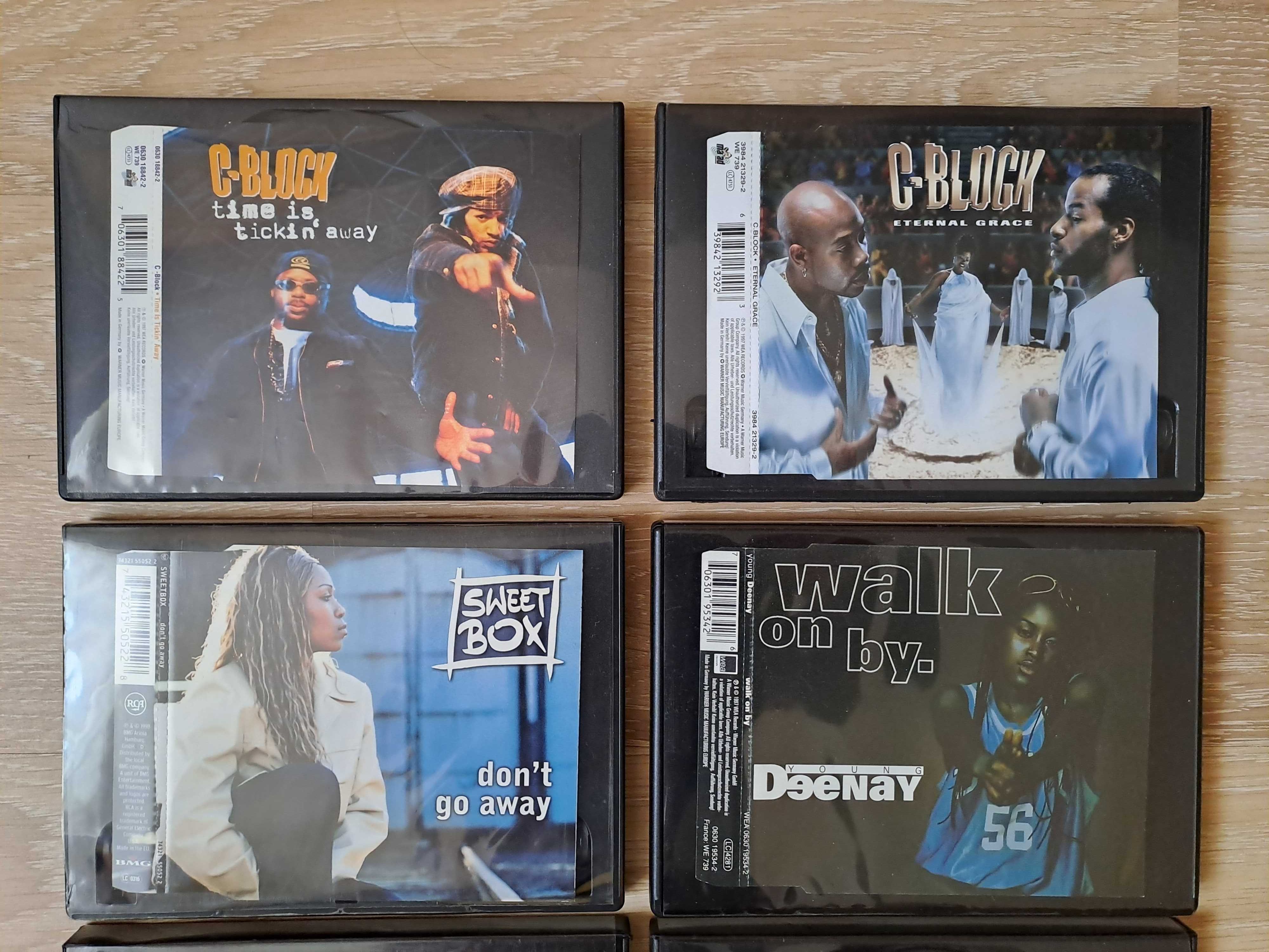 Colectie 10 CD Maxi C-Block & Friends - Euro-Rap, Pop-Rap, Hip-Hop