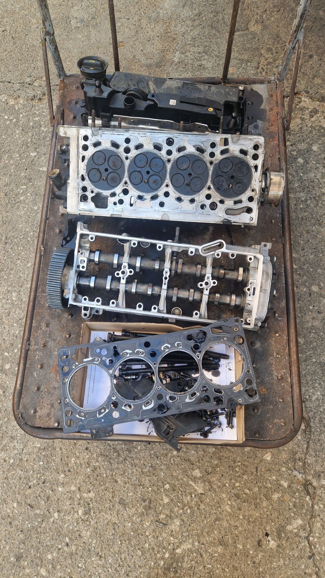 Глава 1.6тди/ глава vw audi 2.0tdi.Q5,валове ауди 2.0 тди 184кс.дюзи.