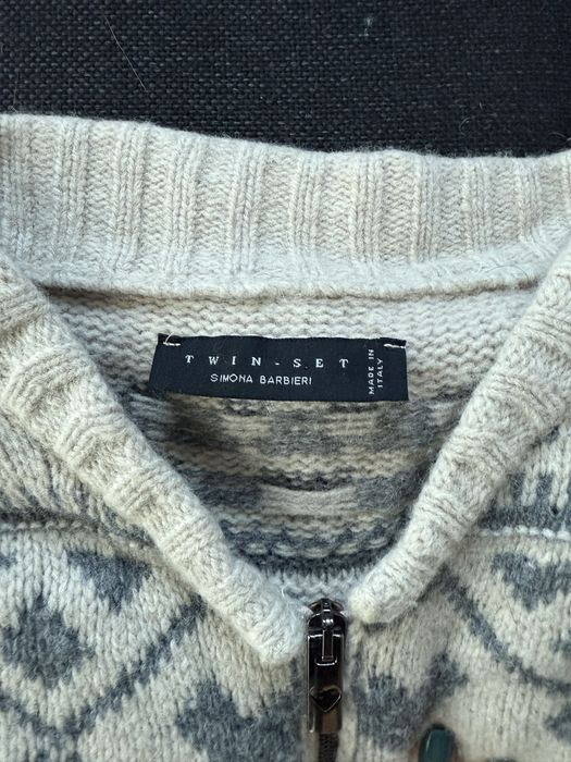 Вълнена жилета TWINSEТ by simona barbieri XS Made in Italy