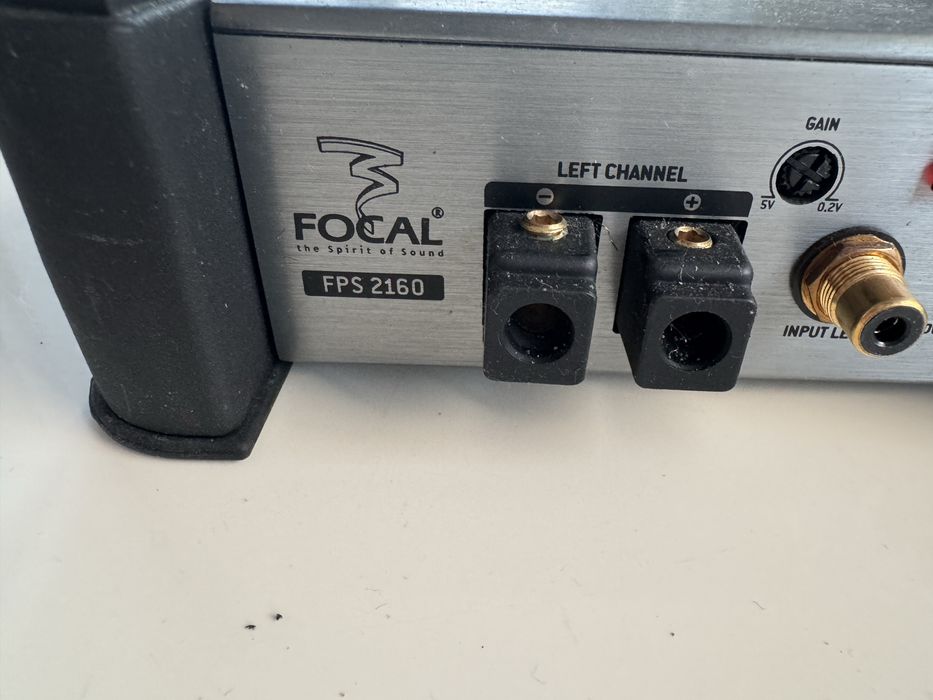 Focal k2 3-way car audio + focal fps 2160