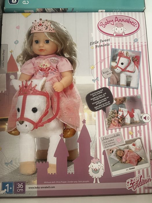 Играчка за момиче Baby Annabell - Пони за кукла