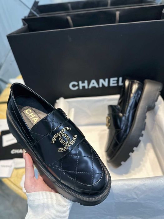 Mocasini Chanel 100% piele naturala premium prezentare completa