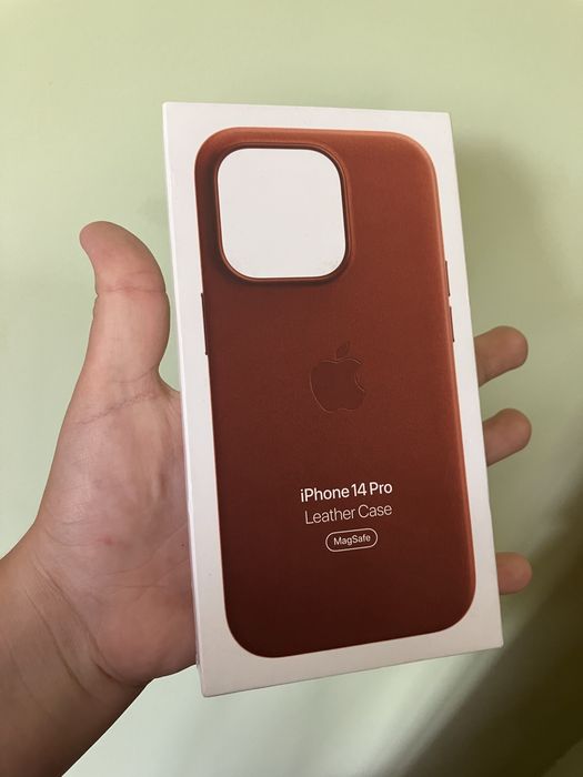 iPhone 14 Pro Leather Case оригинален
