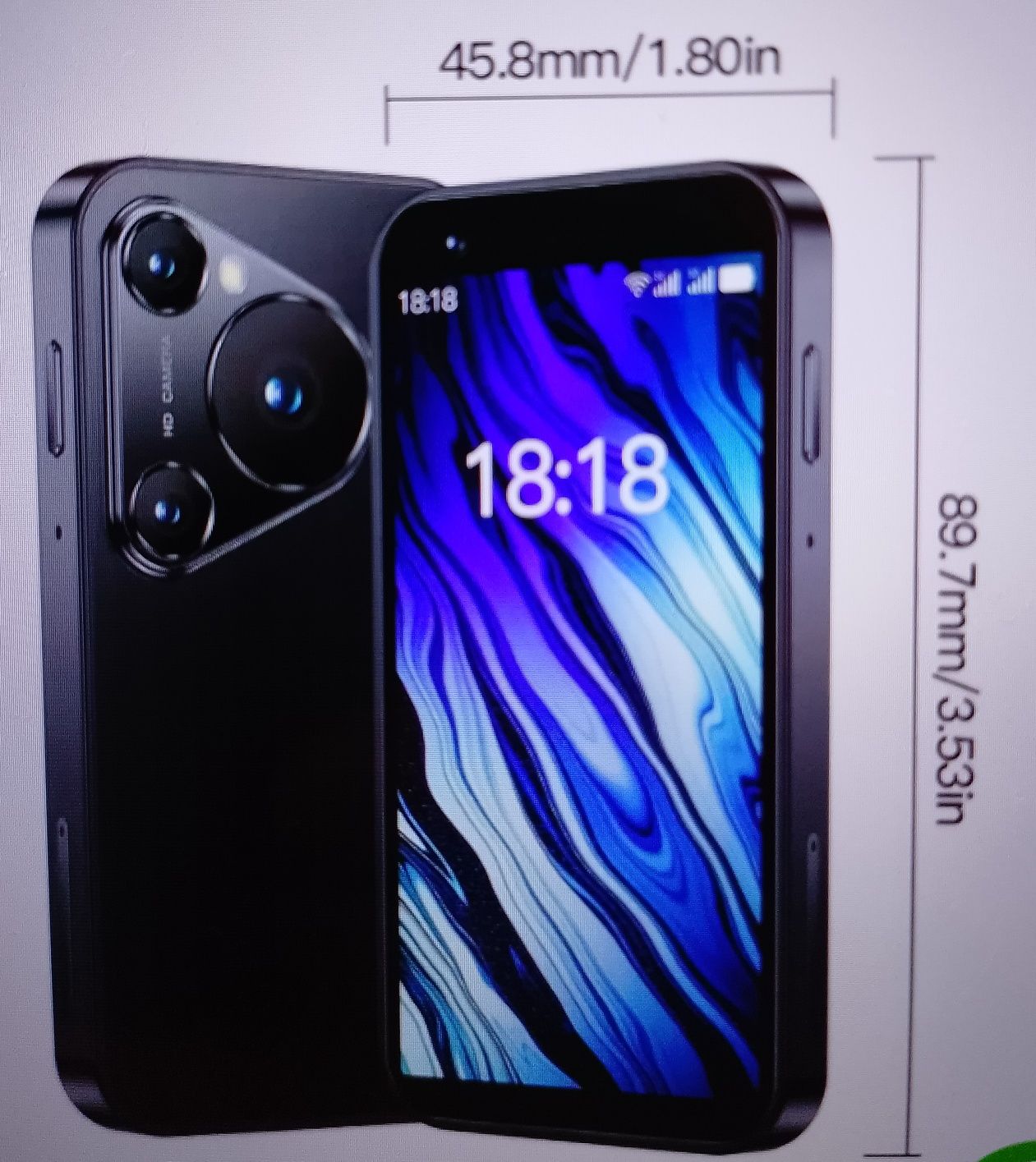 Мини Смартфон Р70 Pro Max- телефонът е чисто нов. Не е отварян.