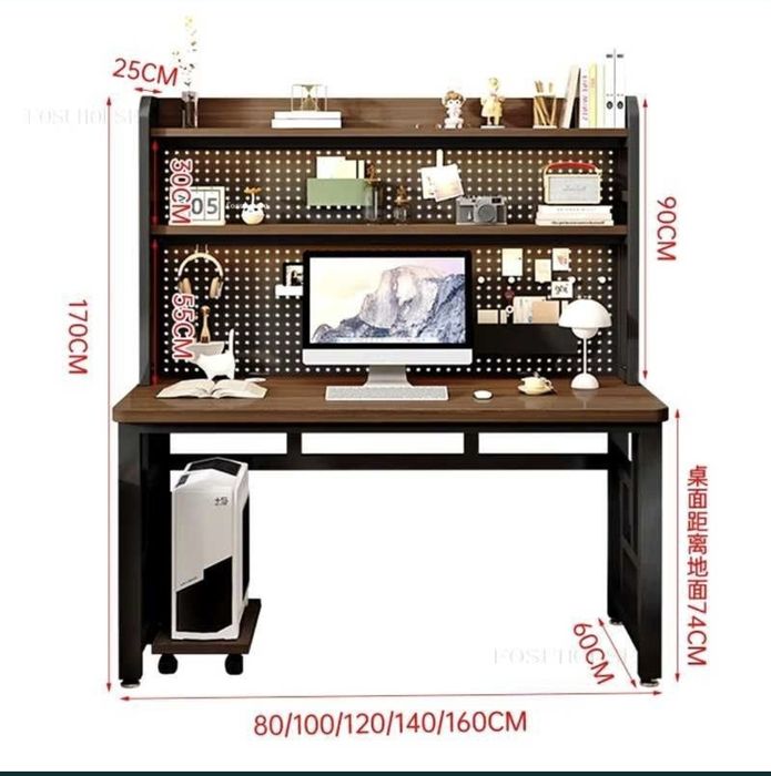 Двухслойная книжная полка компьютерные письменные столы