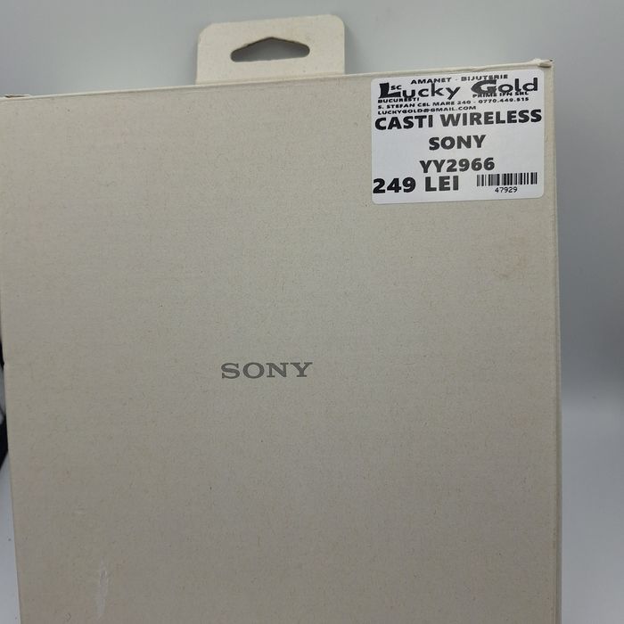 Căști wireless Sony yy2966 factura garanție #47929