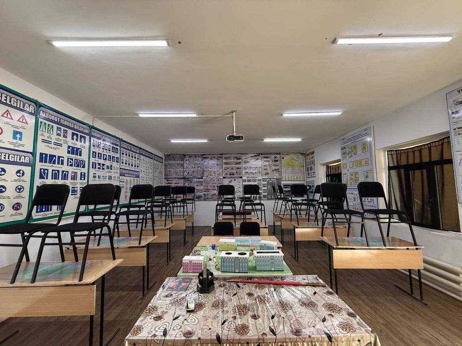 Tayyor 6 sotiqli O’quv markaziga mo’ljallangan bino sotiladi.