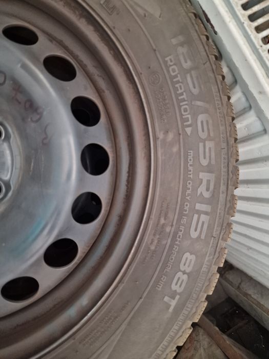 Set jante tabla+anvelope de iarna nokian dot2022