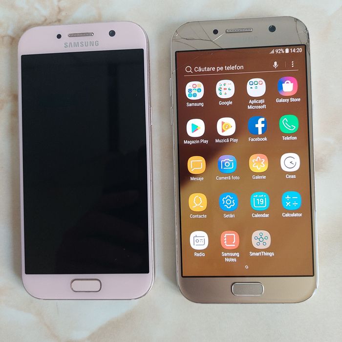 Vând două Samsung Galaxy A5 2017 [Rose și Gold] //poze reale