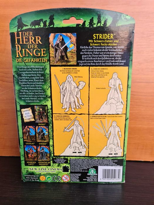 Figurina Lord of the Rings Aragorn Strider