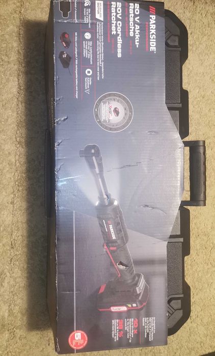 Vand cheie clicket Parkside Performance 75Nm sigilat