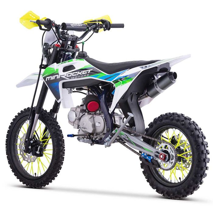 Motocicleta cross 125cc Mini Rocket DT 17/14" 4T benzina albastru
