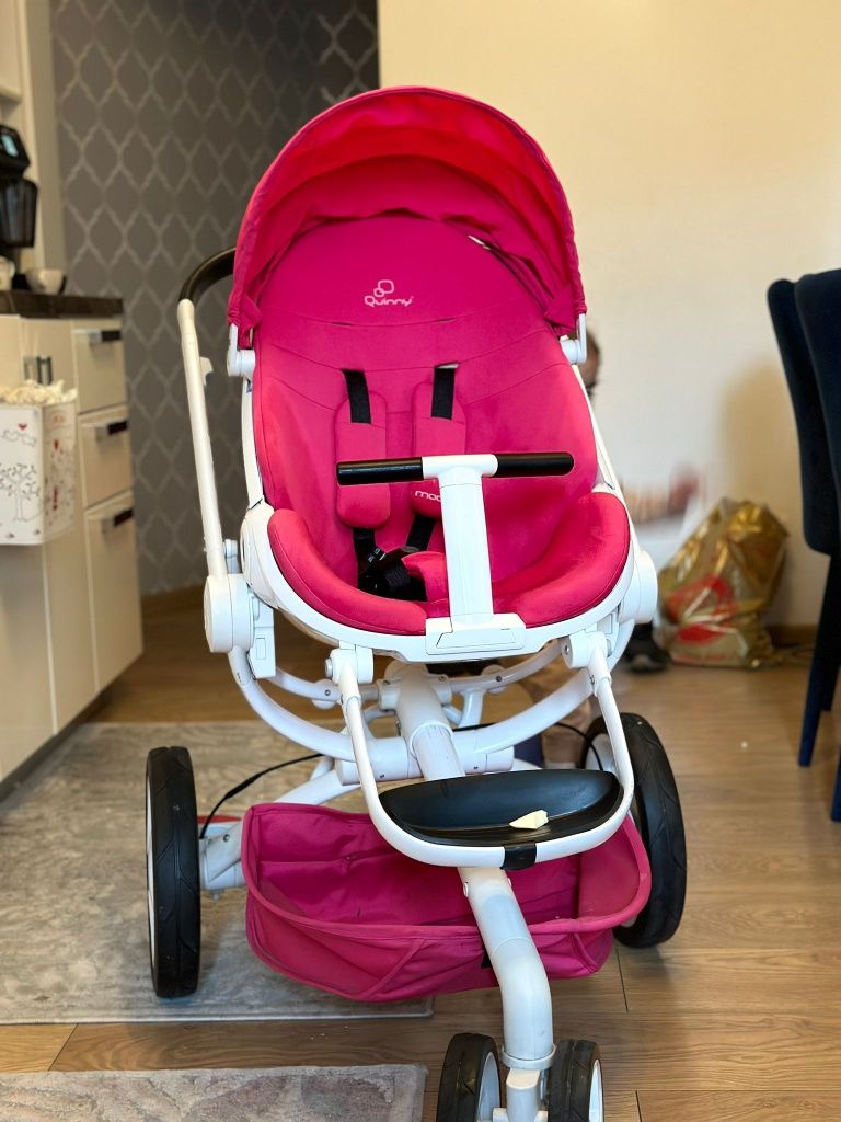 Carucior copii 2 in 1 moodd pink passion quinny