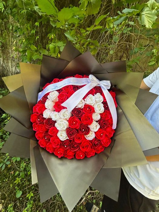 Buchet de flori din sapun