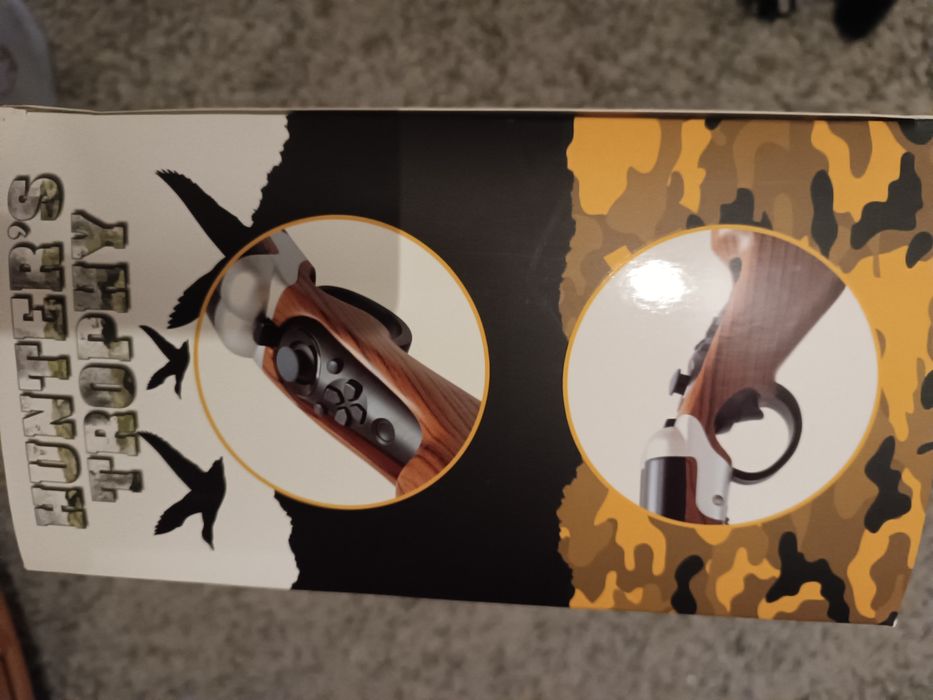 Set 2 PS move, 2 puști, joc Hunter s Trophy PlayStation 3 PS3 PS 3