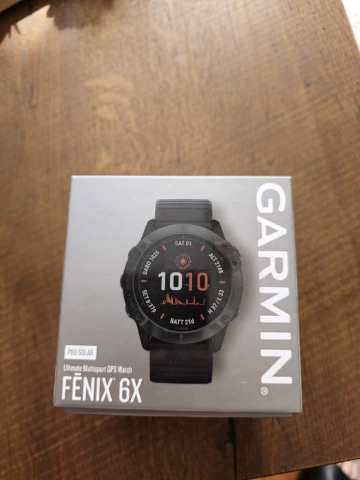Garmin fenix 6x pro solar titan