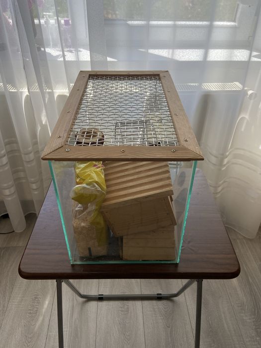 Cușcă acvariu ptr hamsteri