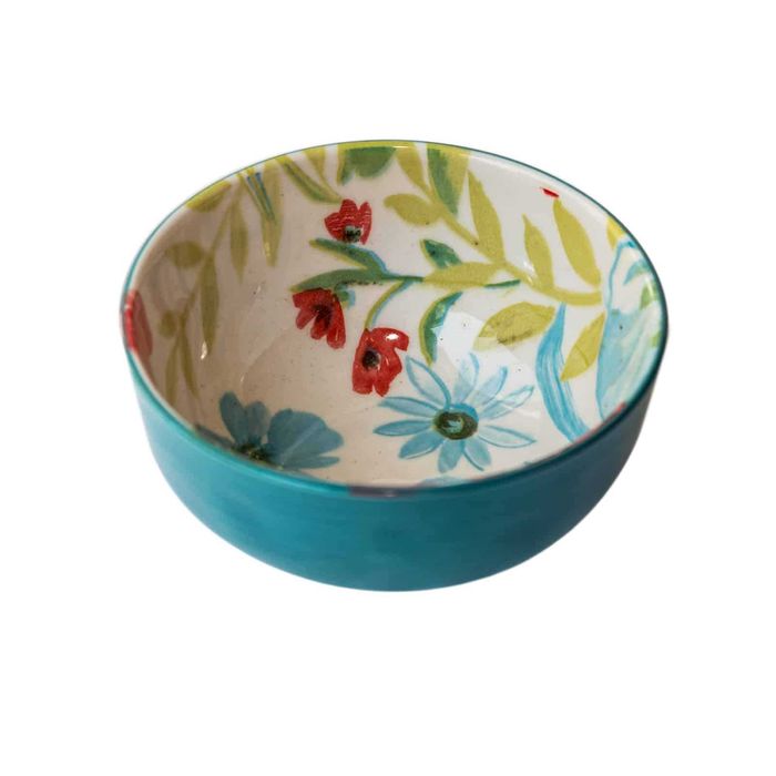 Цветен сервиз за хранене - съд за сервиране, плато и купичка, НОВИ