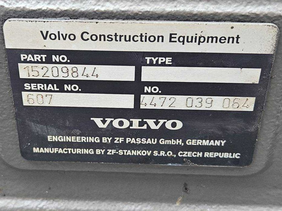 Axa ZF 15209844 pentru Volvo - Piese de schimb ZF
