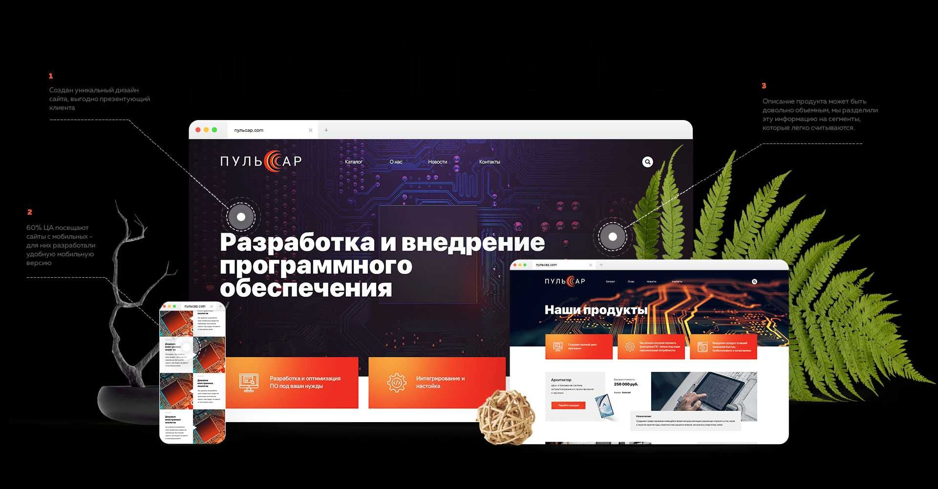 Разработка сайтов под ключ