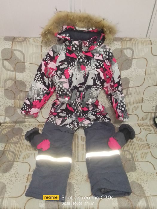 Зимний детский комбез