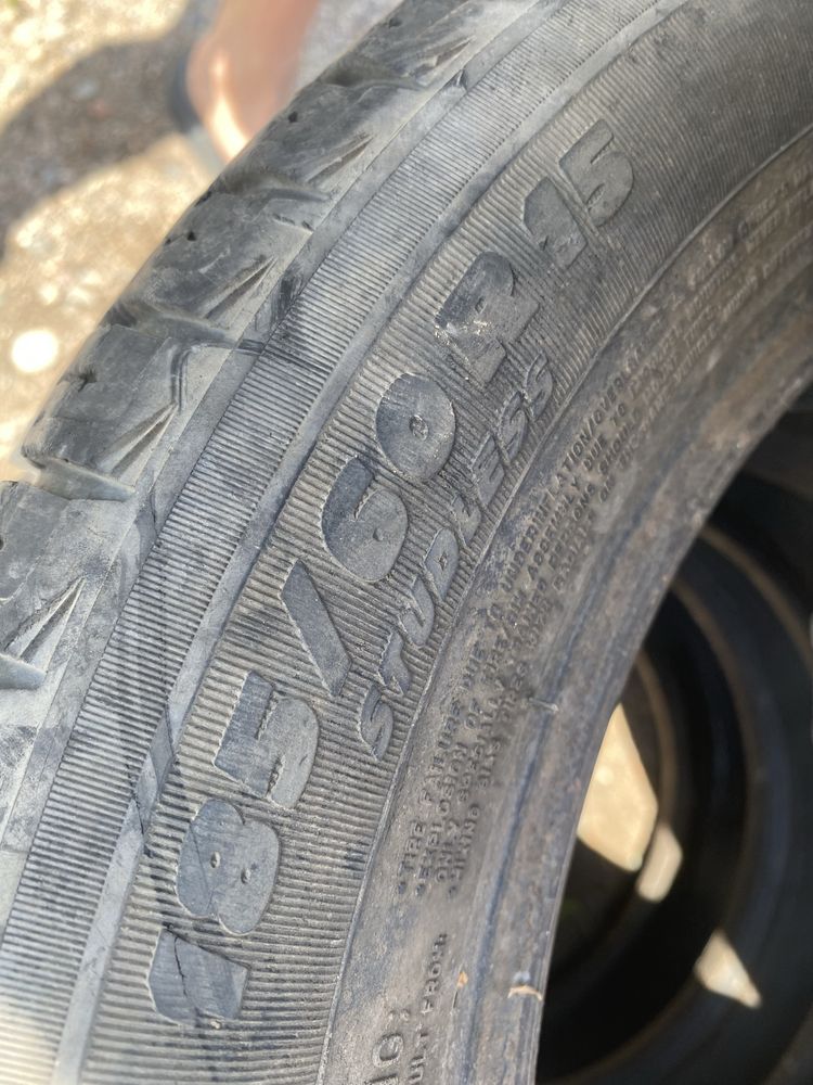 Комплект зимние шины 185/60/15 185/60R15 Michelin.
