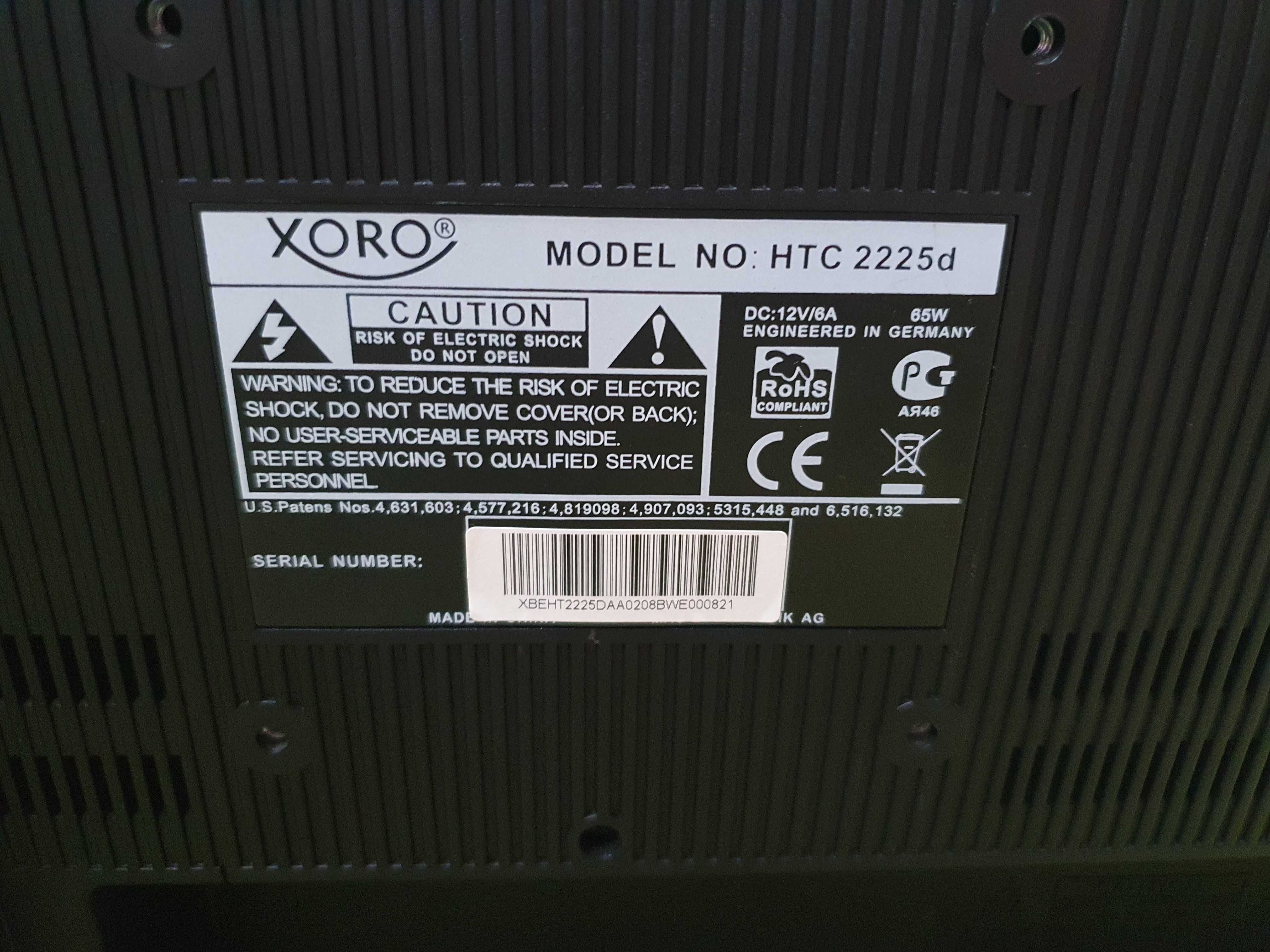 XORO HTC2225D "неработещ
