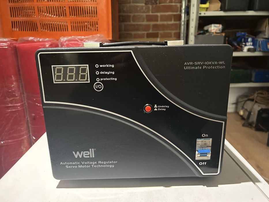 Regulator de tensiune Well AVR SVR 10KVA WL