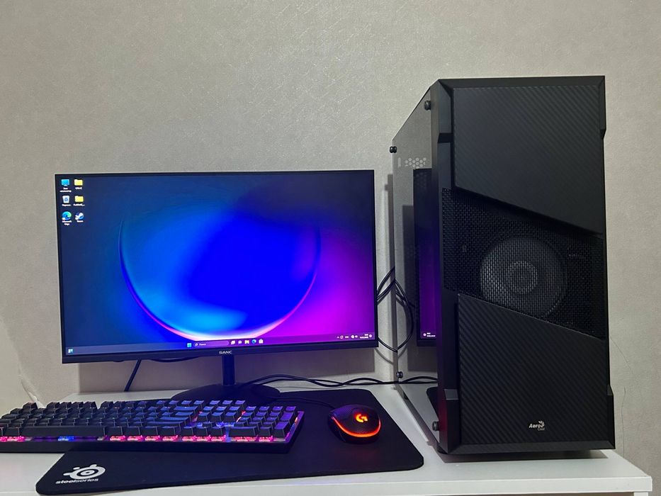 Игровой ПК + Полный комплект | RX 5500XT + i5 6400