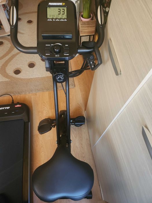 Bicicleta fitness pliabila PROGRESSIVE XF700, volanta 1.5 kg,