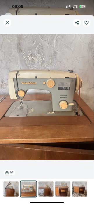 Тикув машина сотилади