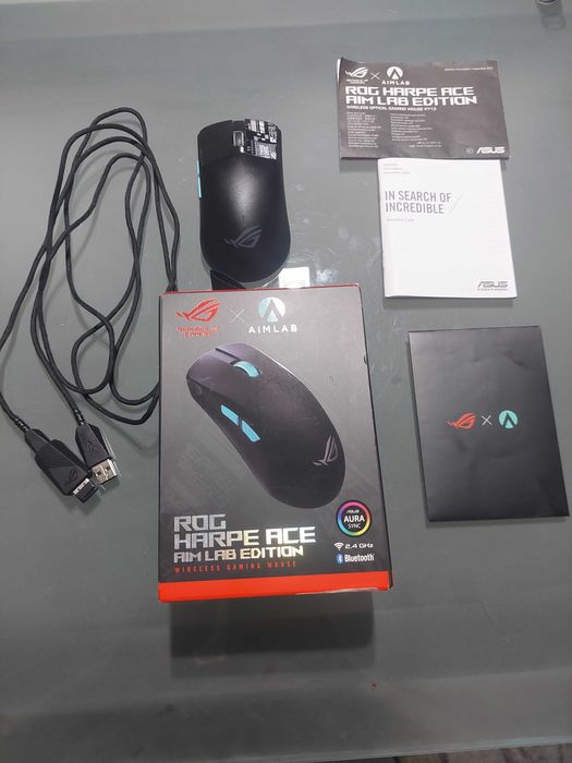 Rog Harpe Ace Aim Lab Edition Wireless Gaming Mouse