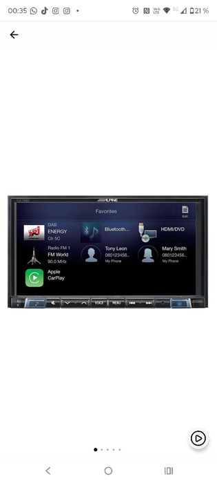 Navigație Alpine ILX-702D