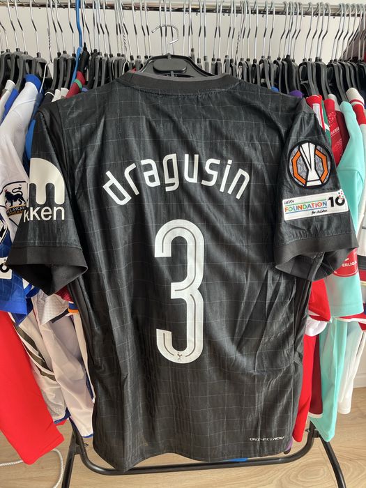 Tricou de fotbal Tottenham Hotspur Nike cu Radu Dragusin 3 marime M