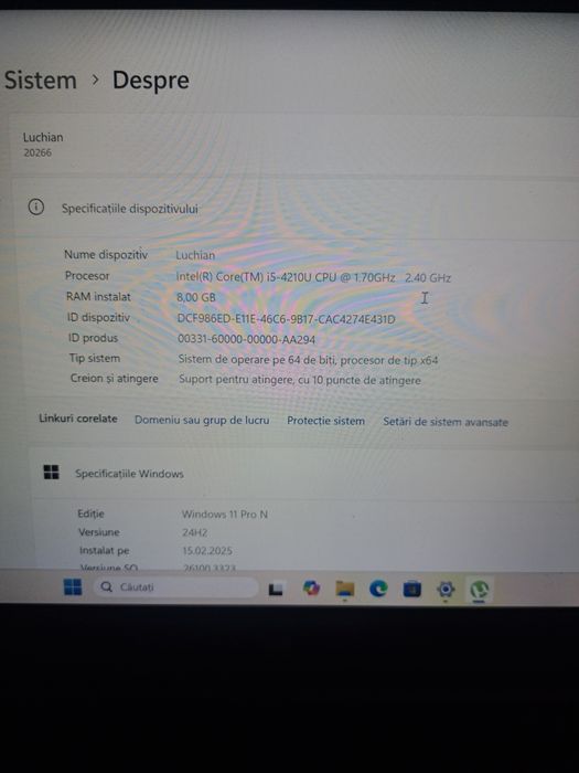 Laptop Lenovo yoga 2 pro