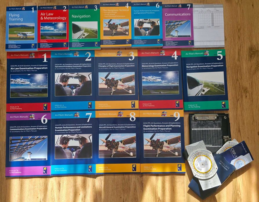 Carti Pregatire PPL (Pooleys) + accesorii